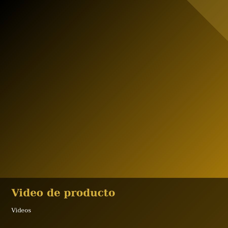 Video de producto - conjunto en movimiento