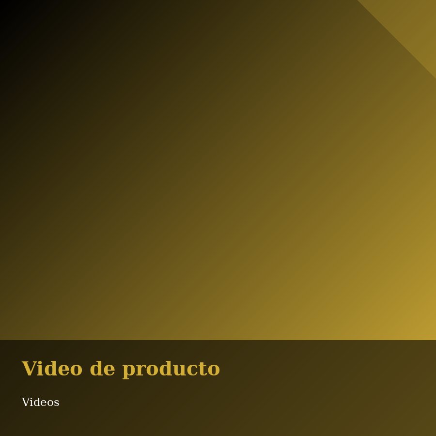 Video de producto - probador