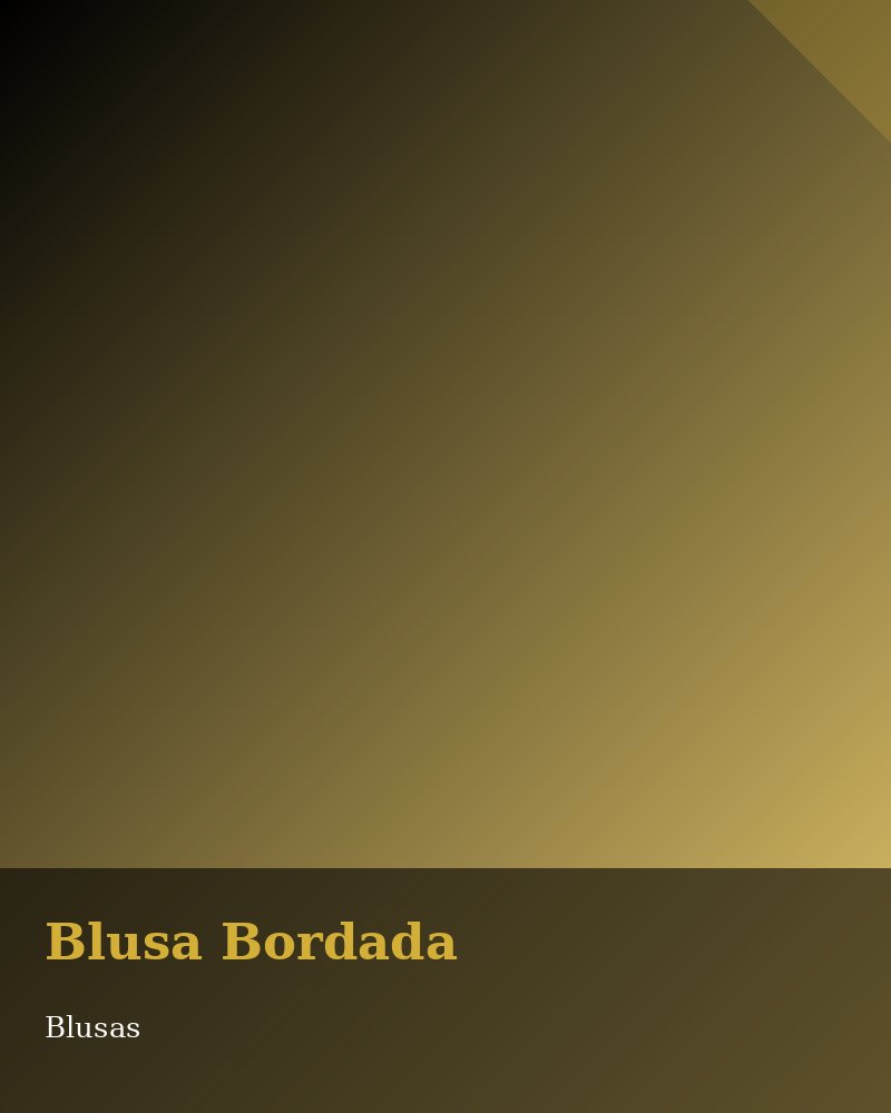 Clienta usando blusa bordada LMmodacolom